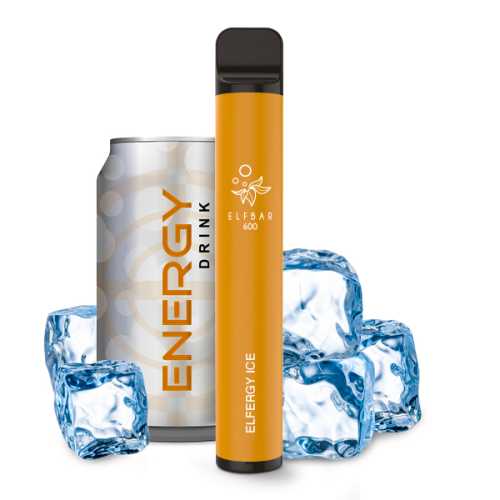 Elf Bar 600 Elfergy Ice Einweg-E-Zigarette mit 2% Nikotin oder nikotinfrei – jetzt bei semyshop.de online bestellen!